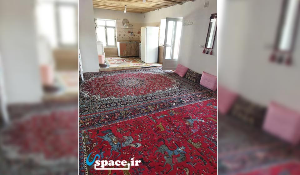 نمای داخلی اتاق اقامتگاه بوم گردی علی یکبار - مهاباد - روستای سهولان